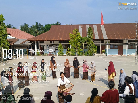Semarak Hari Sumpah Pemuda ke-98 di SMPN 1 Ende Selatan, Pen