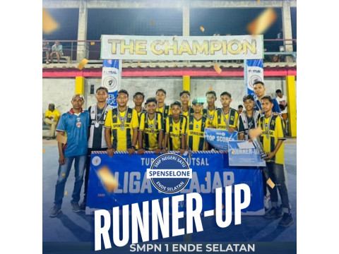 SMP Negeri 1 Ende Selatan Raih Runner-Up Liga Pelajar Futsal