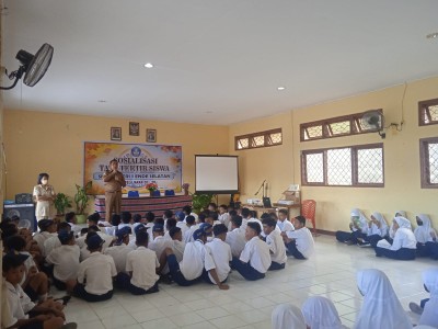 Sosialisasi Tata Tertib  Sekolah